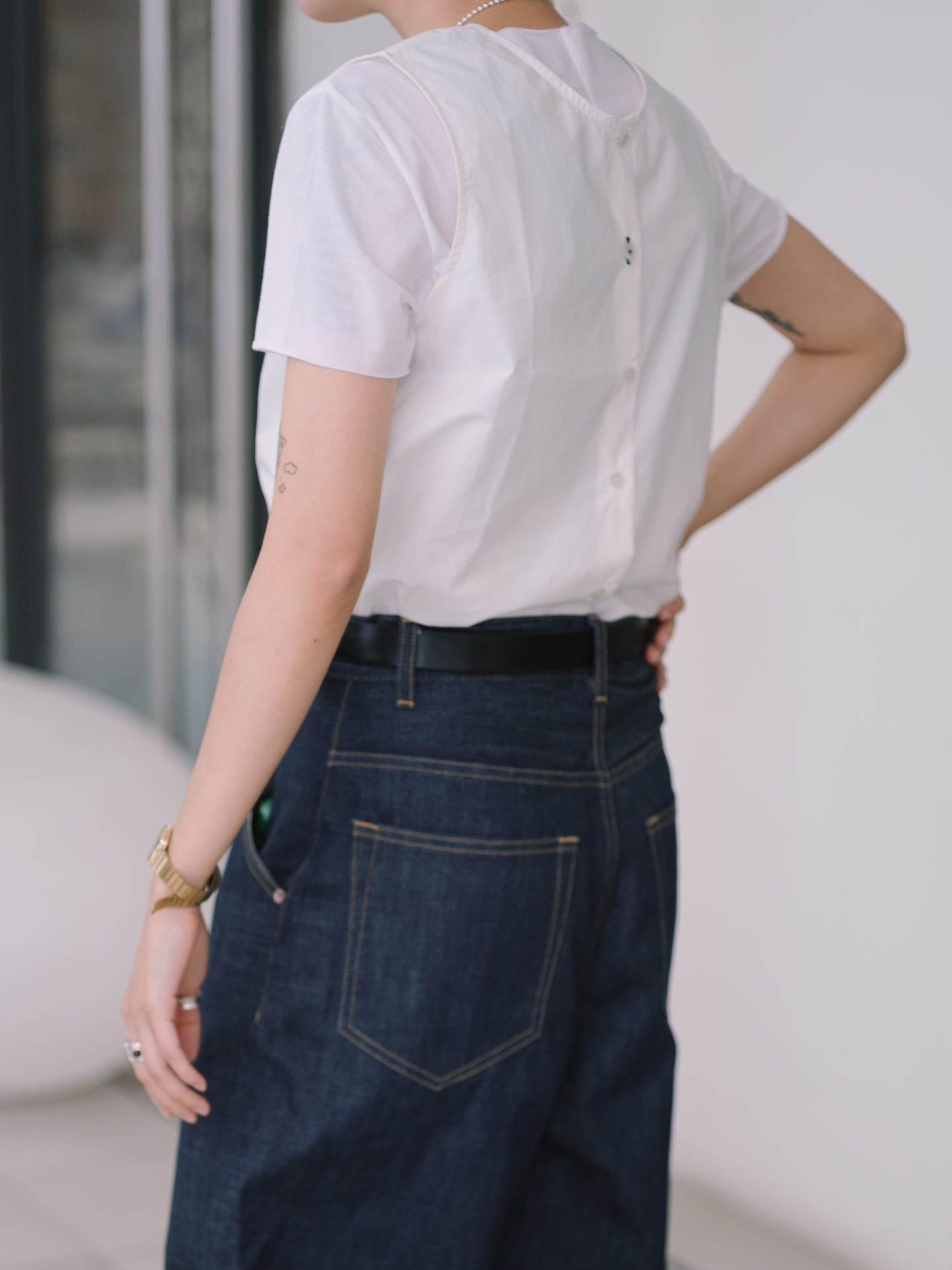 God dag minimal reversible vest