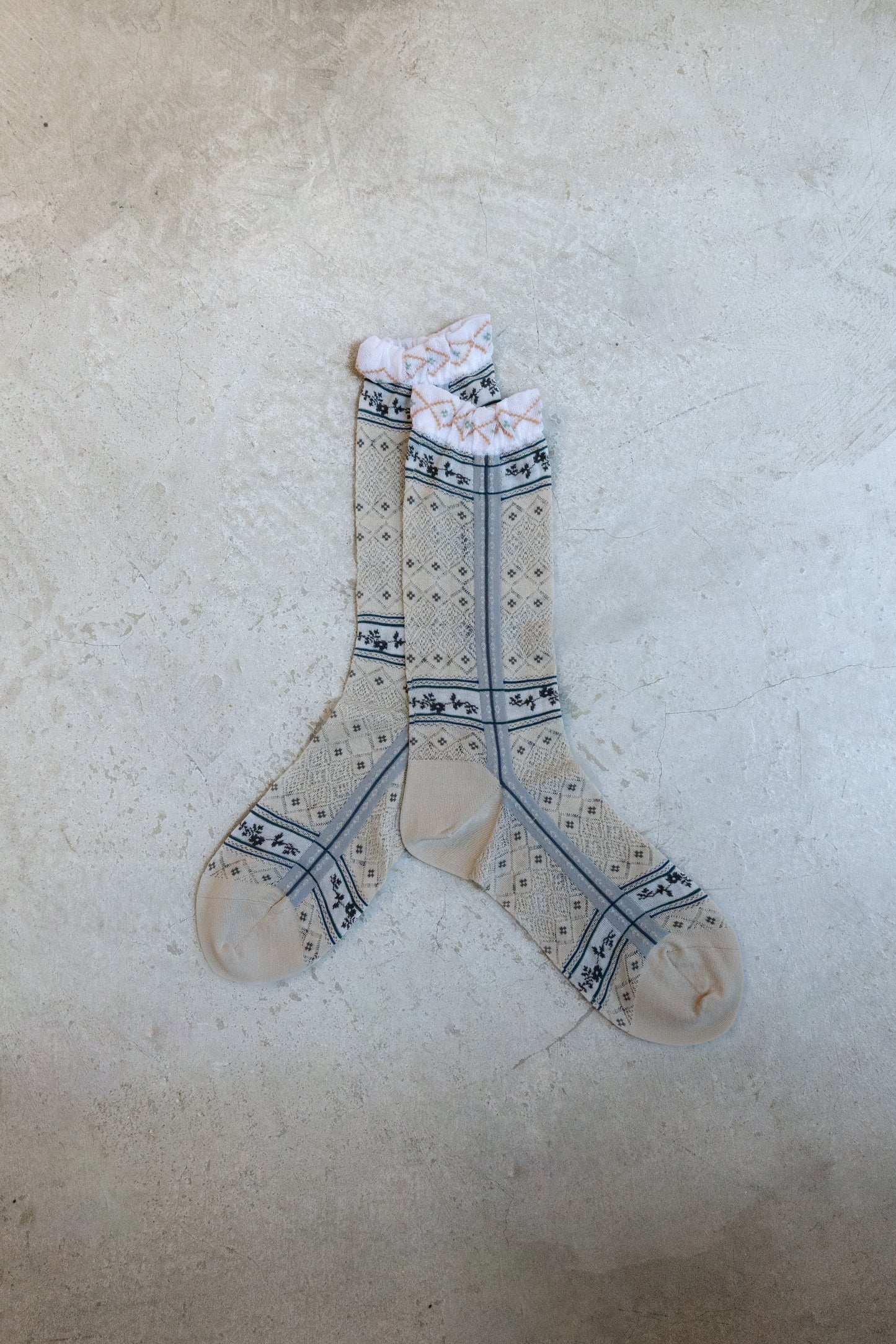 Sheer Kilim socks
