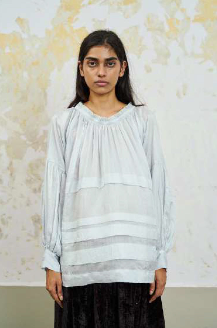 RB | Astrid pleated blouse