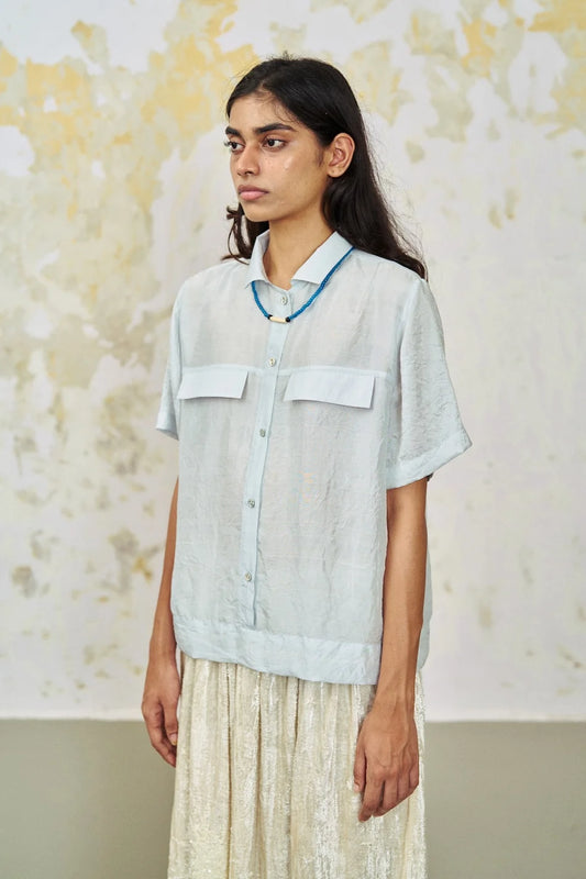 Alfie light blue shirt
