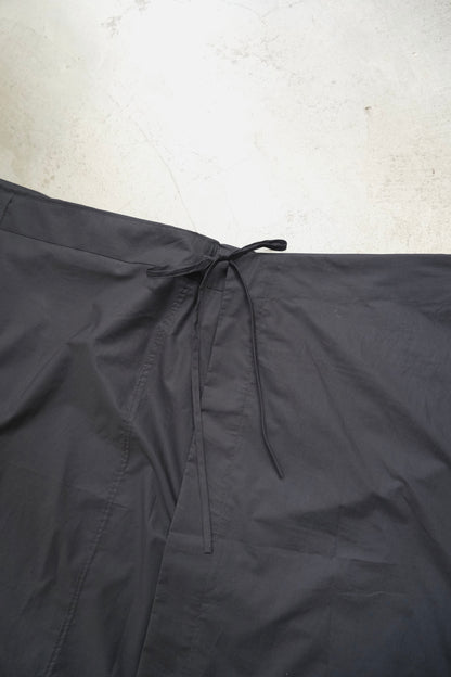 God Dag Italian wrap skirt - black