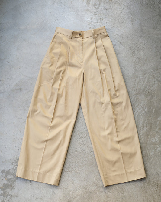 God Dag pleated baggy pants