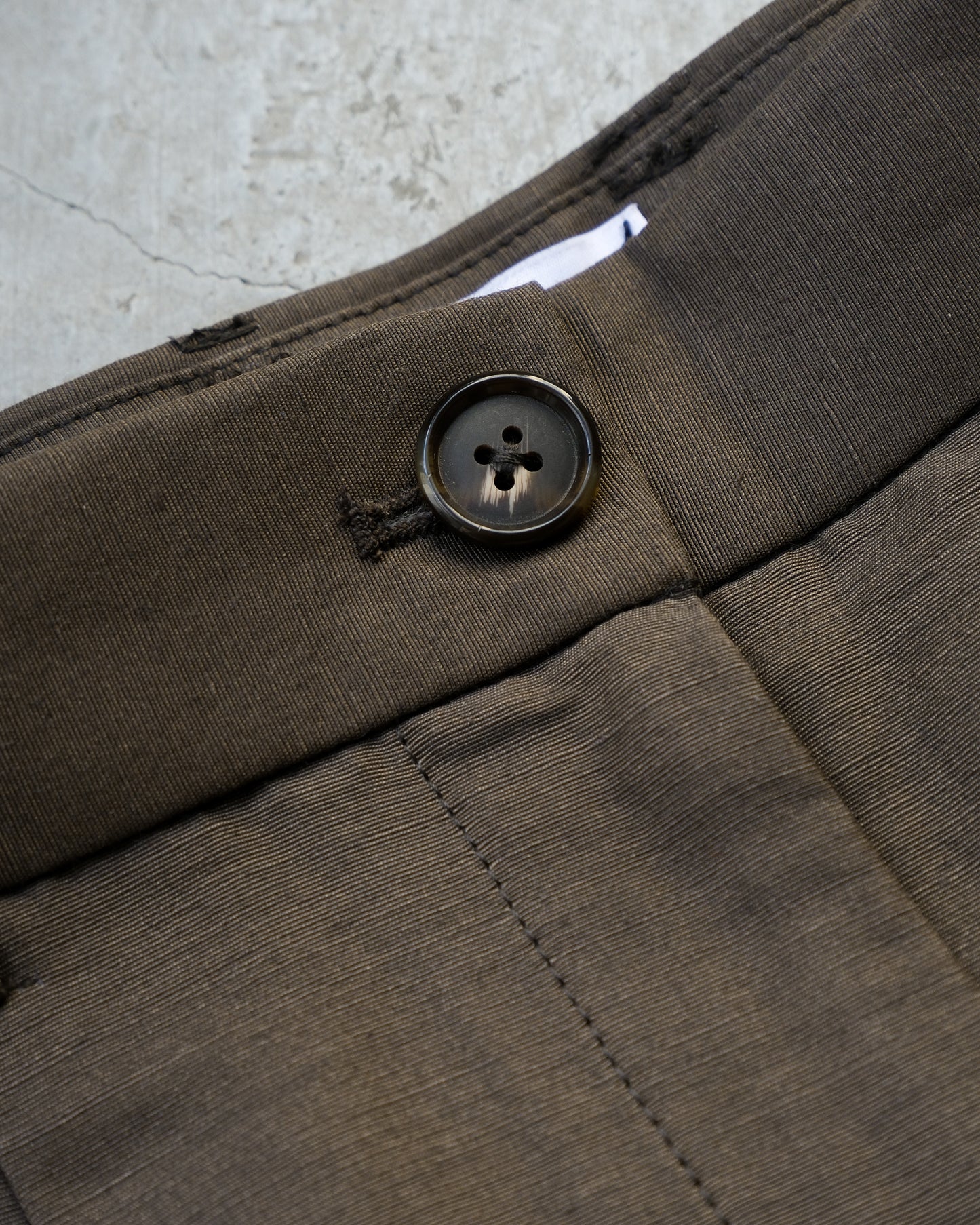 God Dag pleated baggy pants