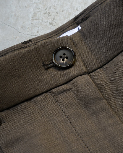 God Dag pleated baggy pants