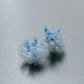 Pre order | Tsubu earrings/ Mixed blue ( pair)