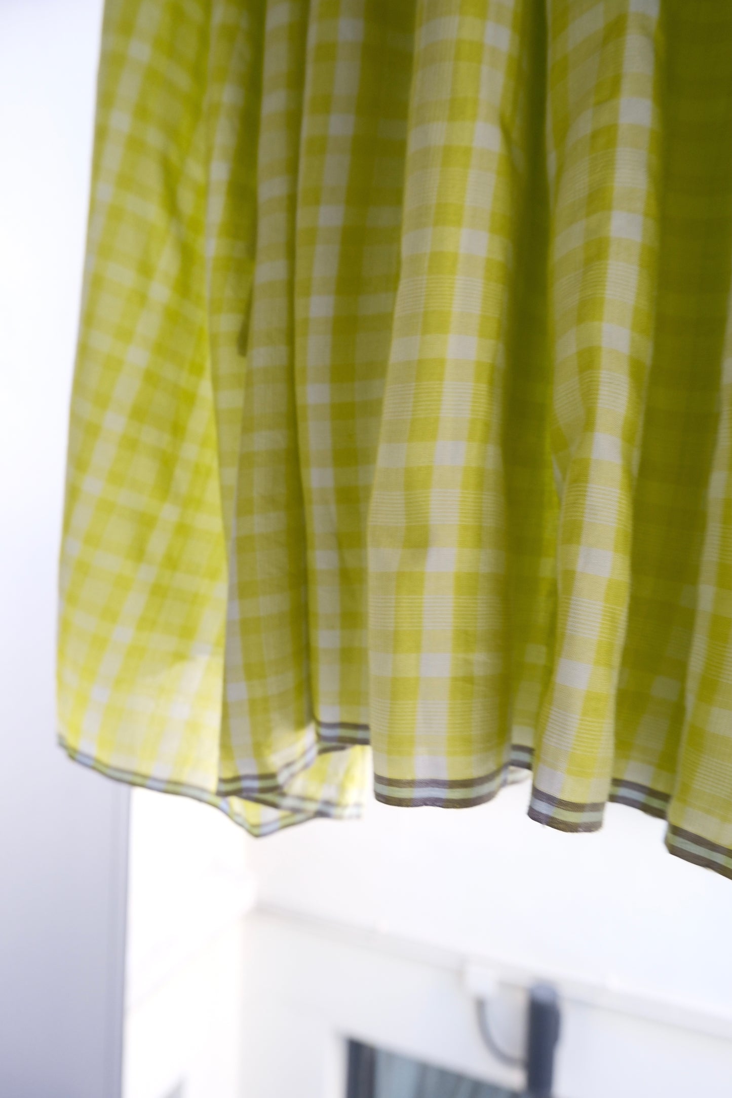 RB Poppy Lime checked dress