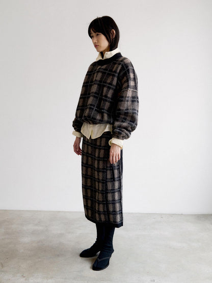 COPERTA Skirt - Black/Taupe