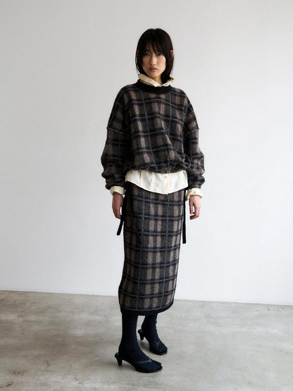 COPERTA Skirt - Black/Taupe