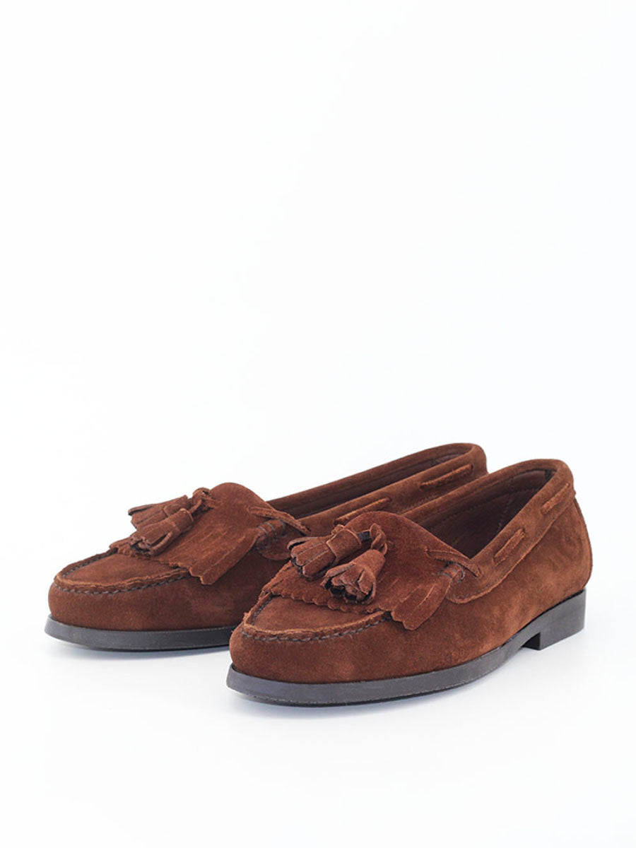 Spanish suede tassels loafers
