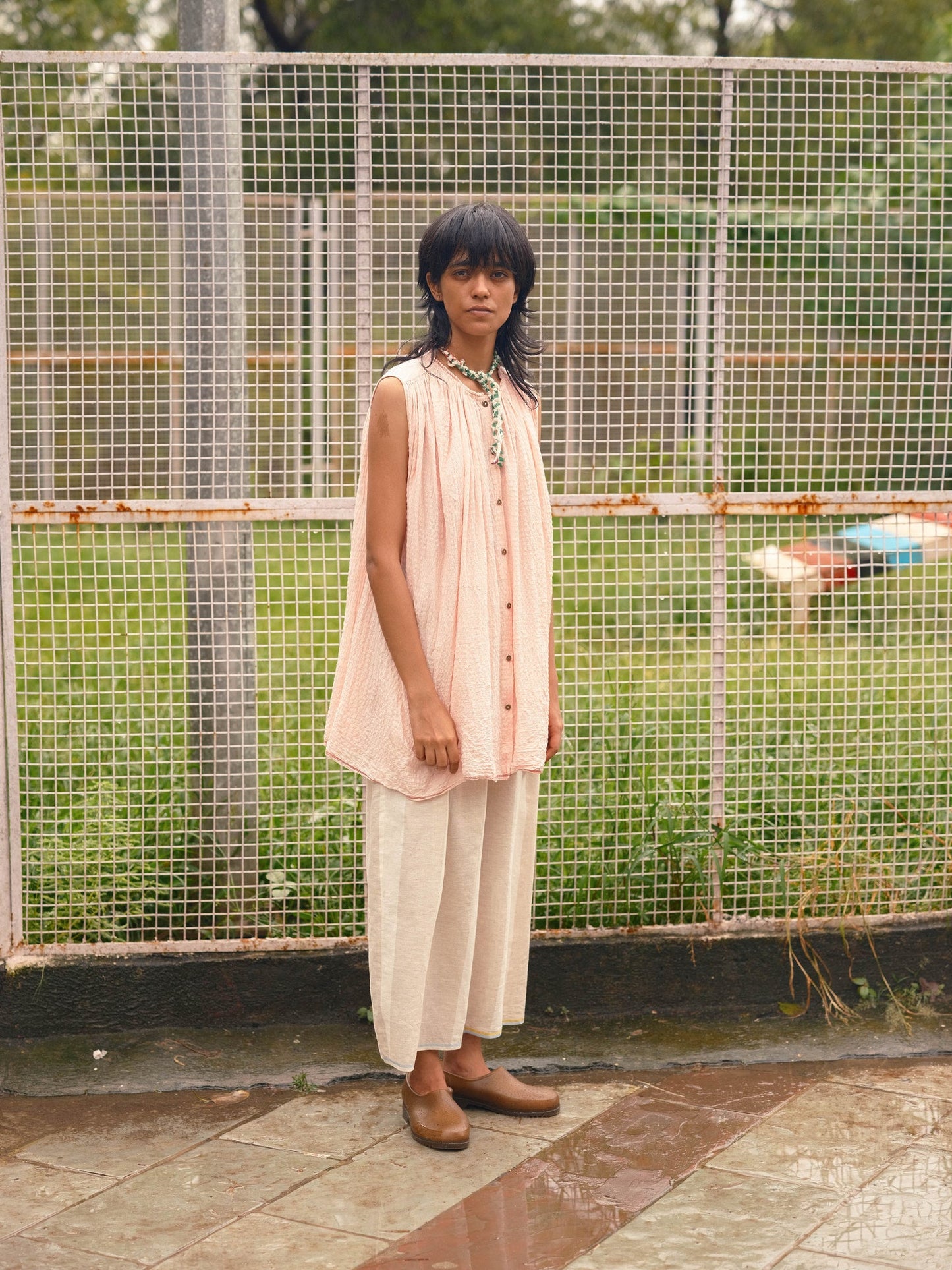 Dina gathered top