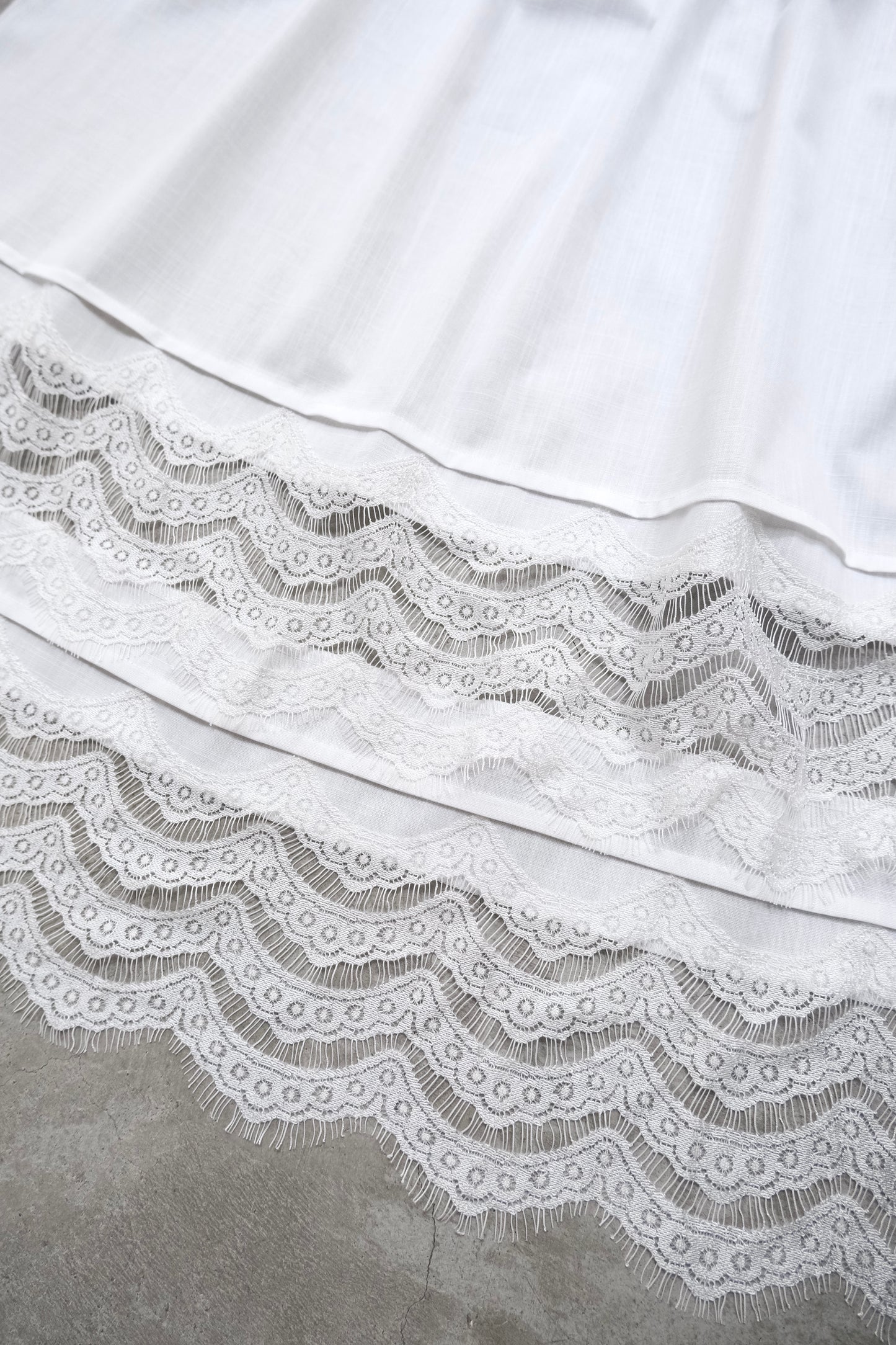 God Dag Italian linen apron wrap