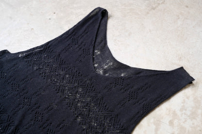 Antipast Knit Vest charcoal