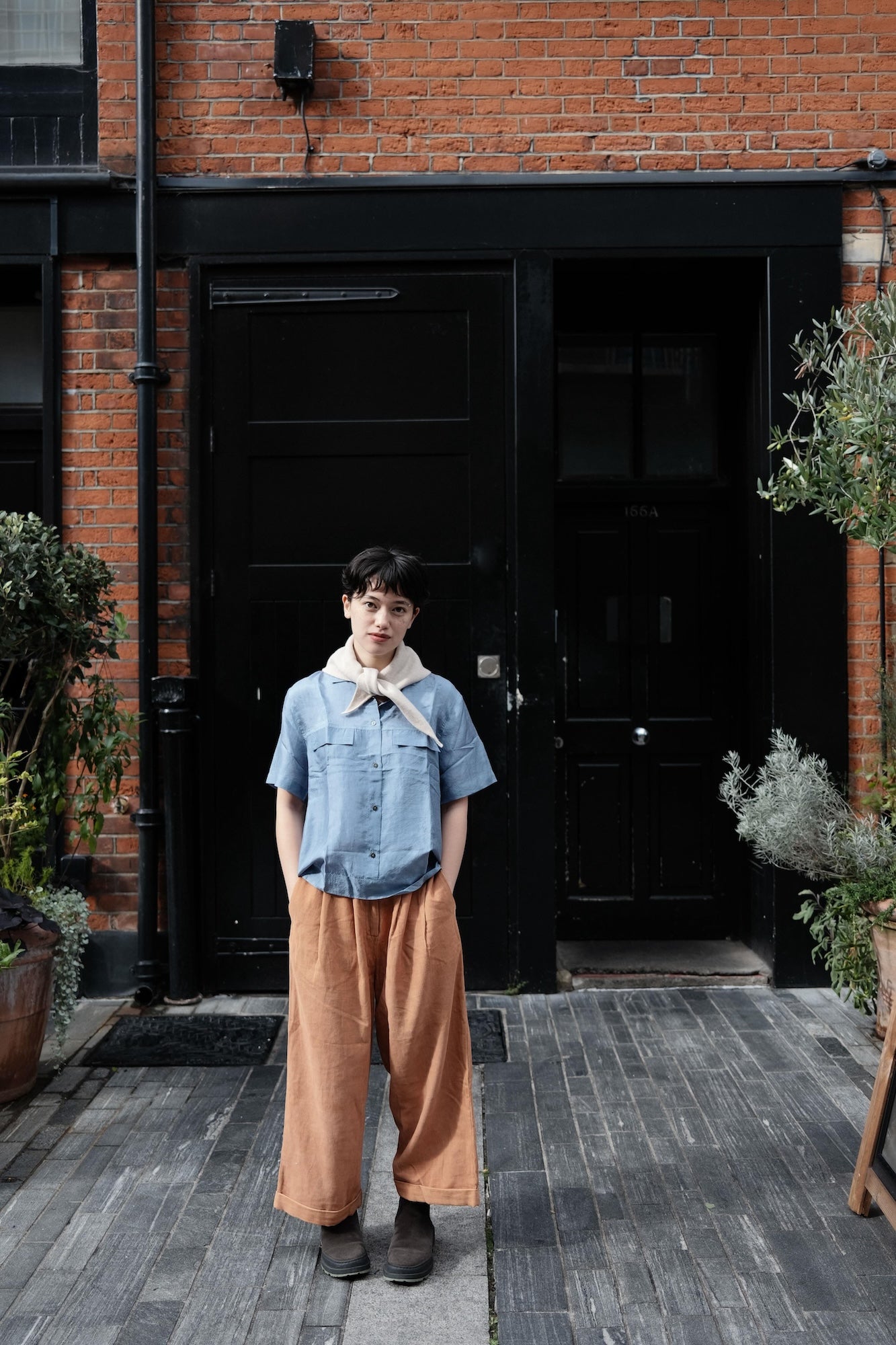 RB Alfie silk blouse