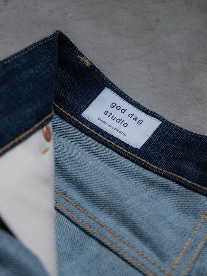 God Dag x Blackhorse Lane Ateliers Denim jeans ( 2 colors)