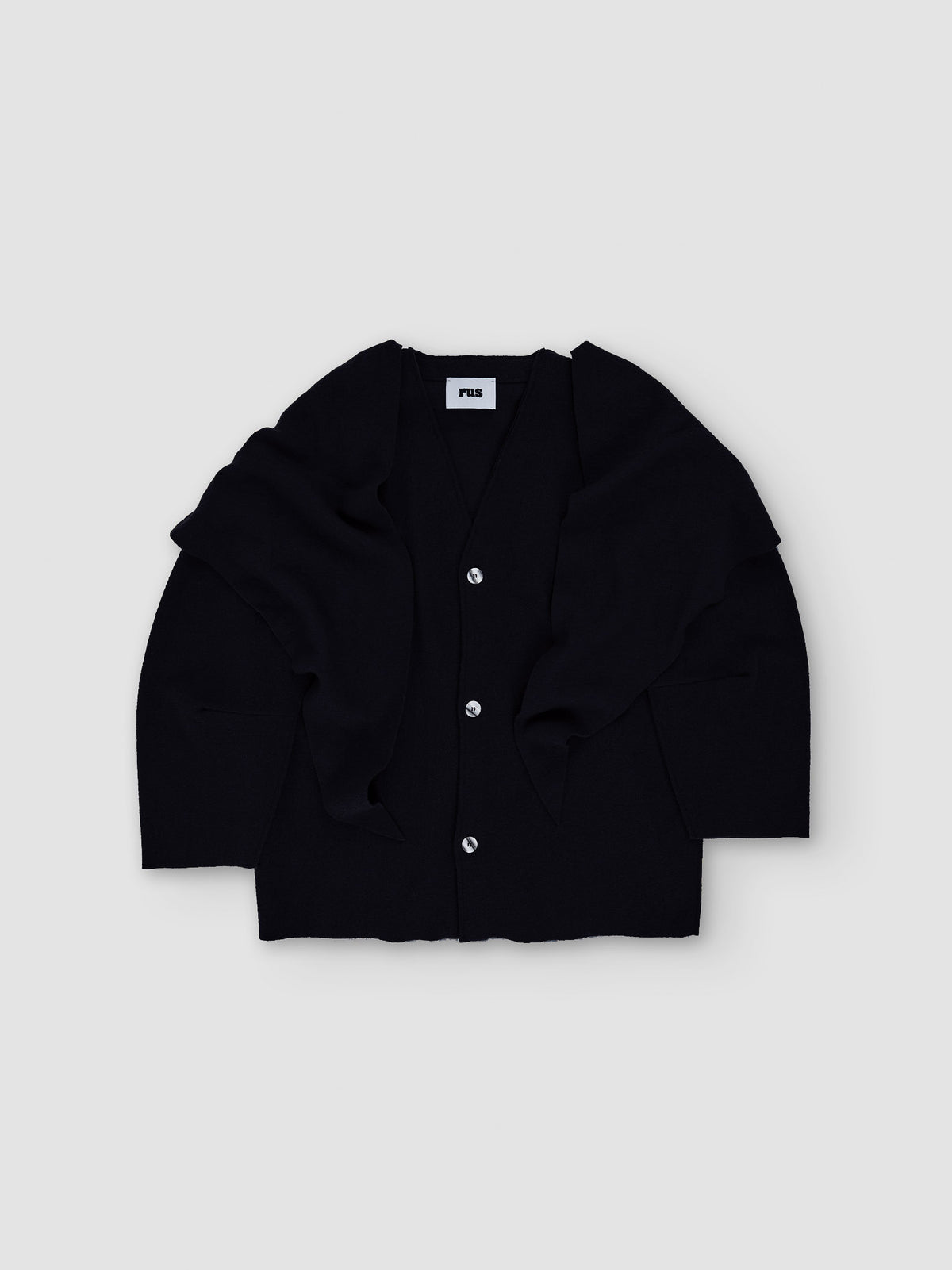 Mantello cardigan - Black
