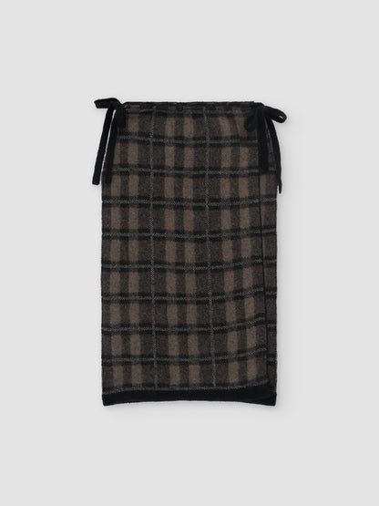 COPERTA Skirt - Black/Taupe