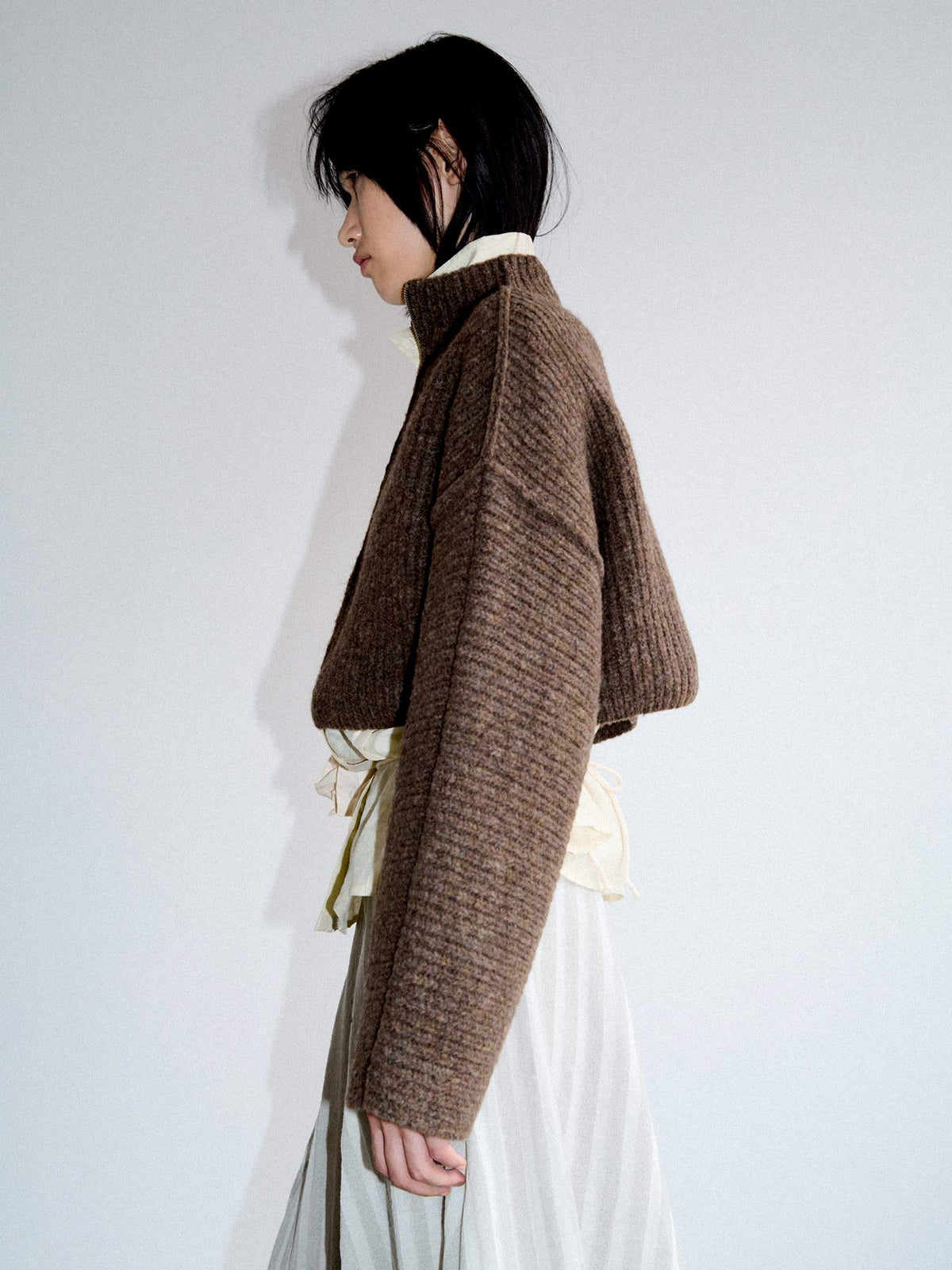 HAKO cardigan - Chocolate