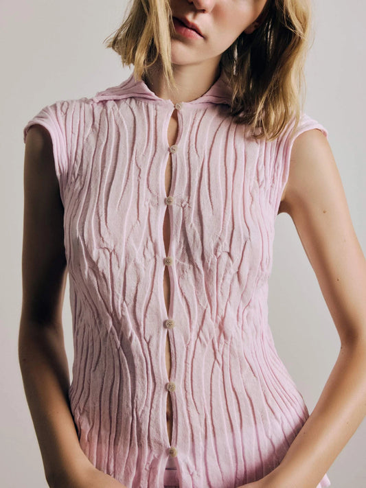 Honkai top - Pale Pink