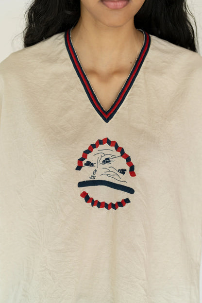 Jaz embroidery blouse