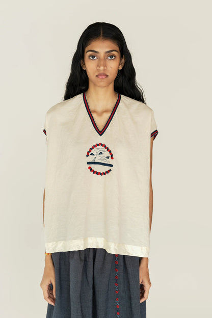 Jaz embroidery blouse