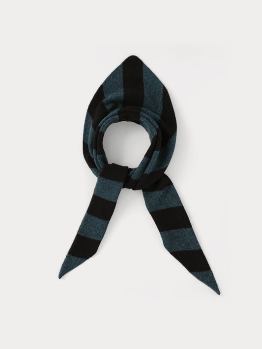 LARGE STRIPE TRIANGLE LUGANO & BLACK