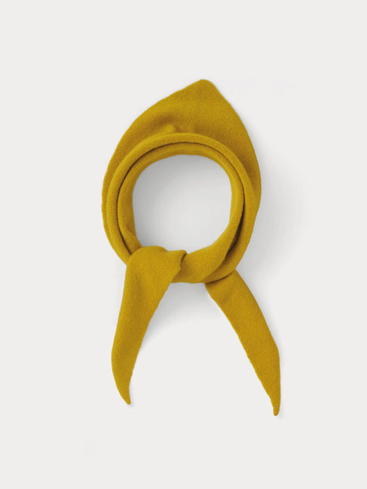 PLAIN TRIANGLE NECKERCHIEF TURMERIC