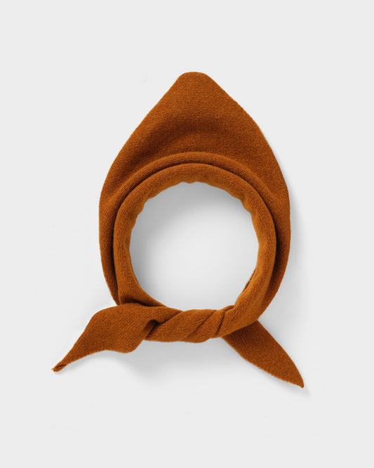 Jo Gordon stripe triangle neckerchief (Cumin)