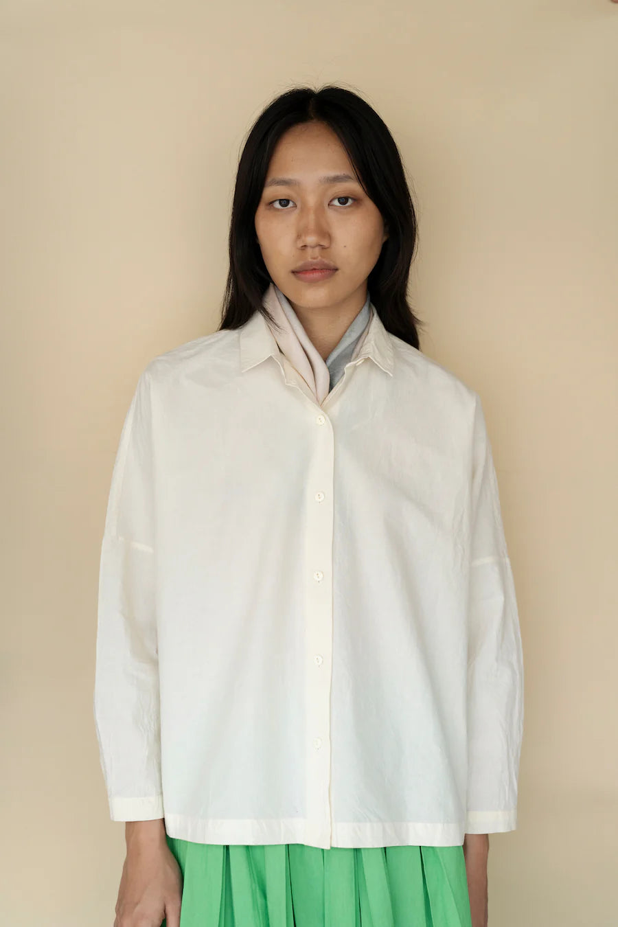 Jimmy natural white shirt