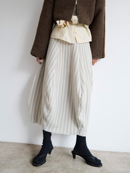 Koma skirt - Ice/Chalk