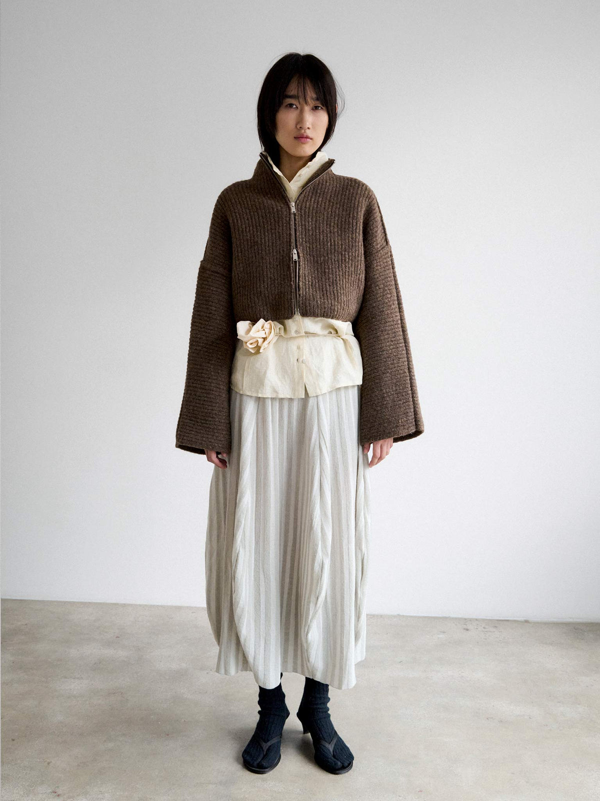 Koma skirt - Ice/Chalk