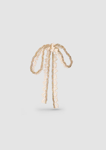 Lace Bow Ear Stick