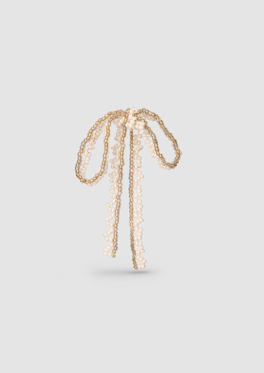 Lace Bow Ear Stick