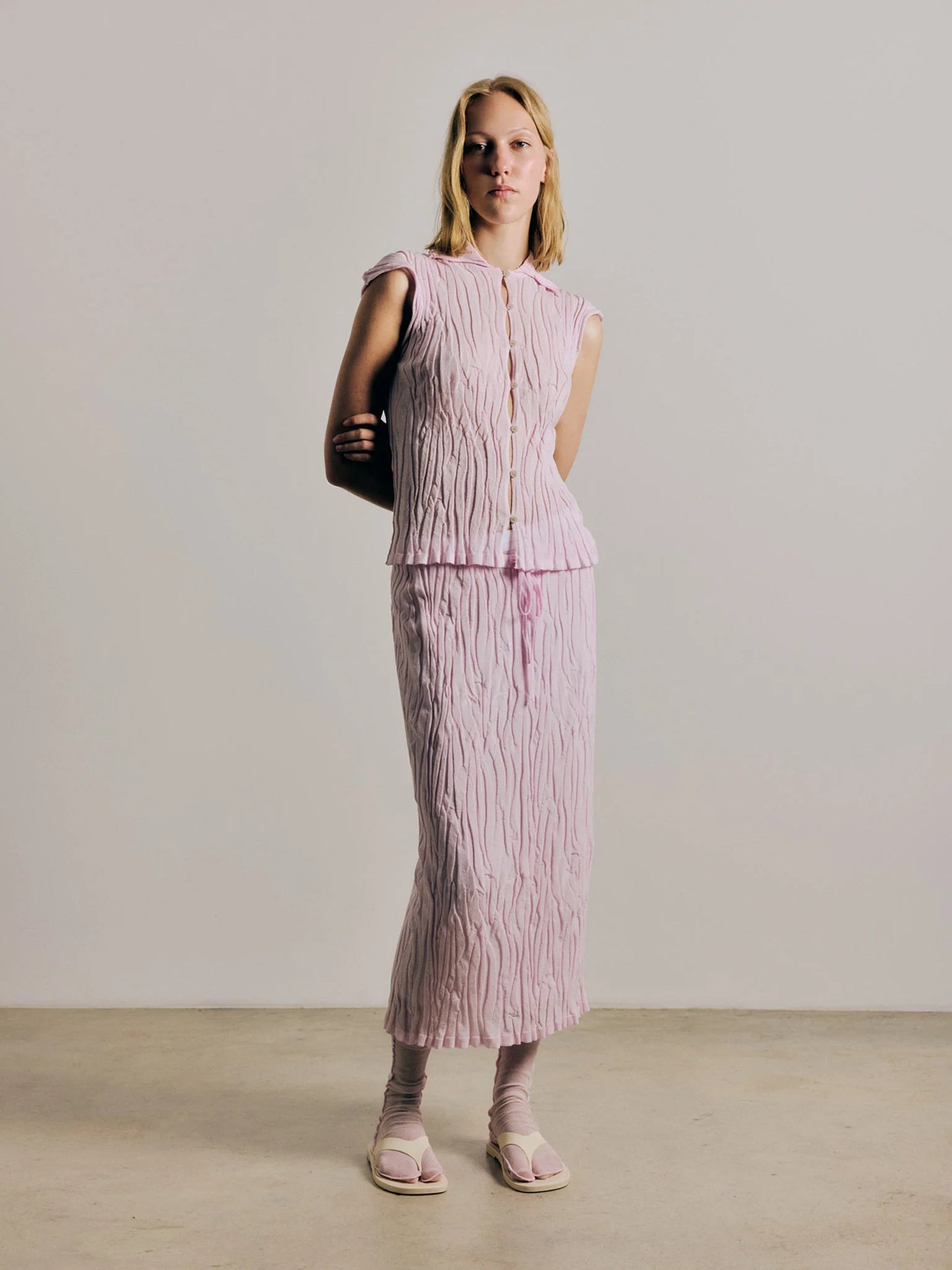 Luce skirt - Pale Pink