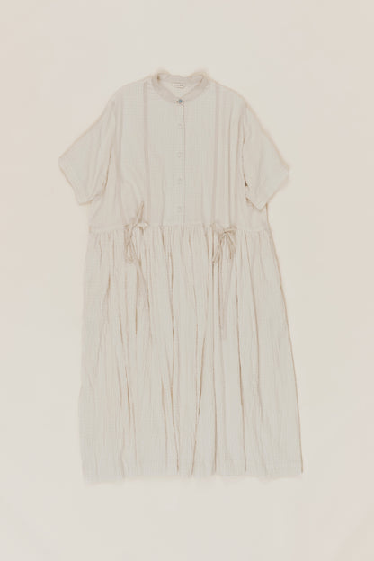 Mira natural white dress