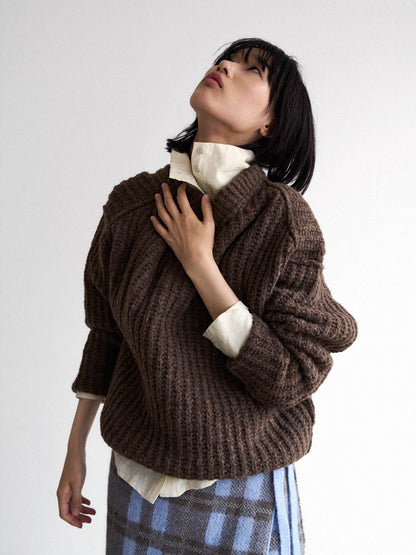 Nemoto sweater - Chocolate