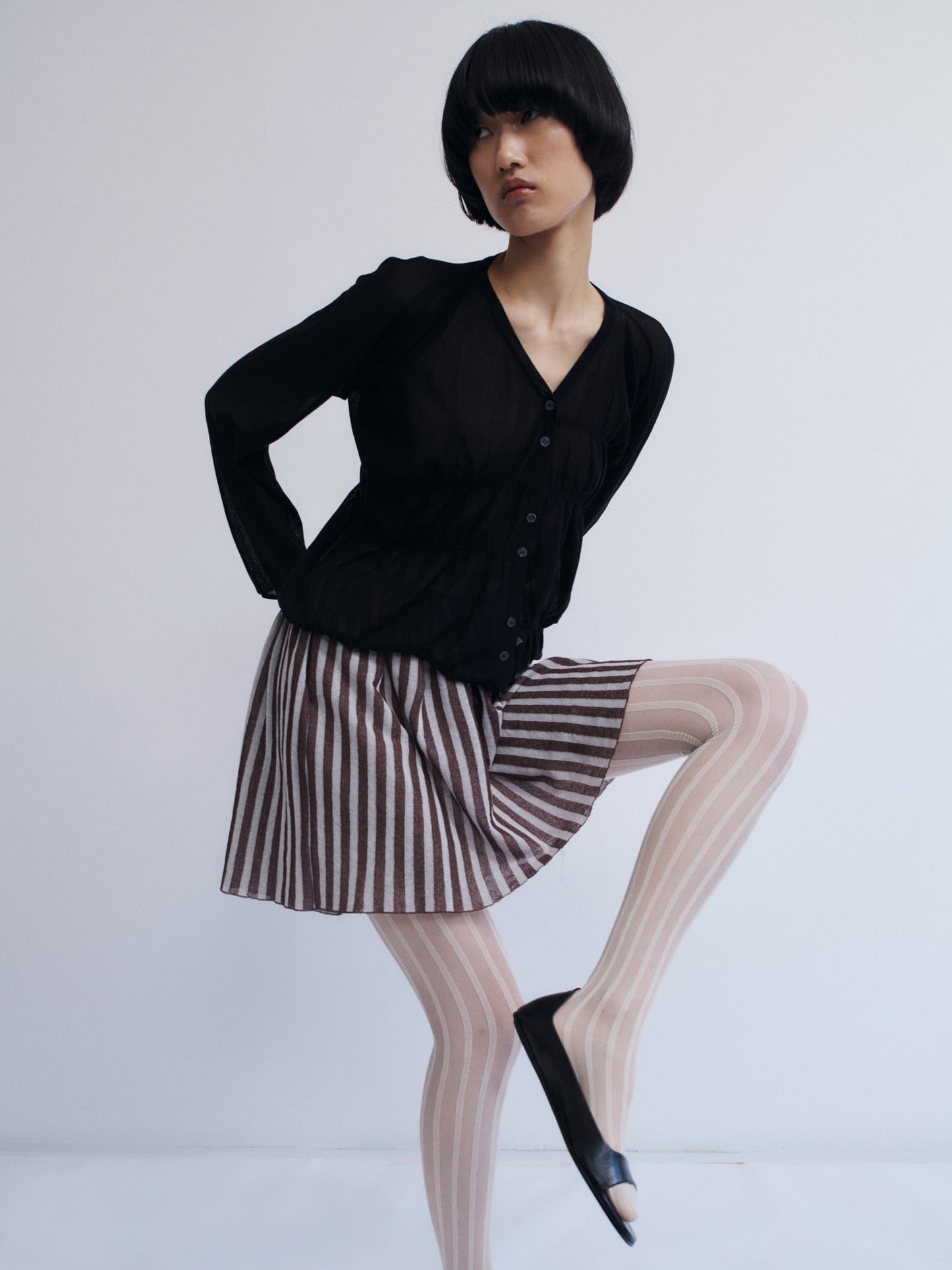 Oboro Cardigan - Black