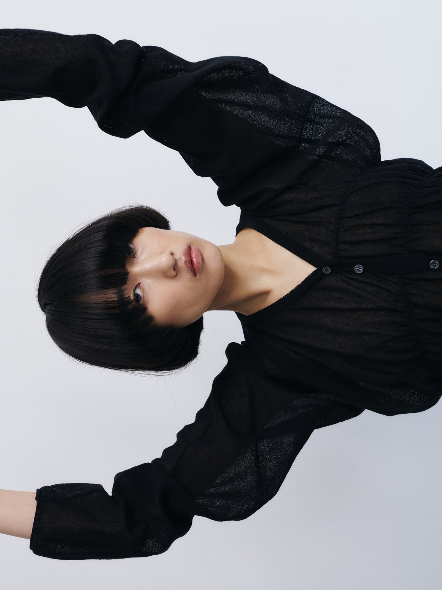 Oboro Cardigan - Black