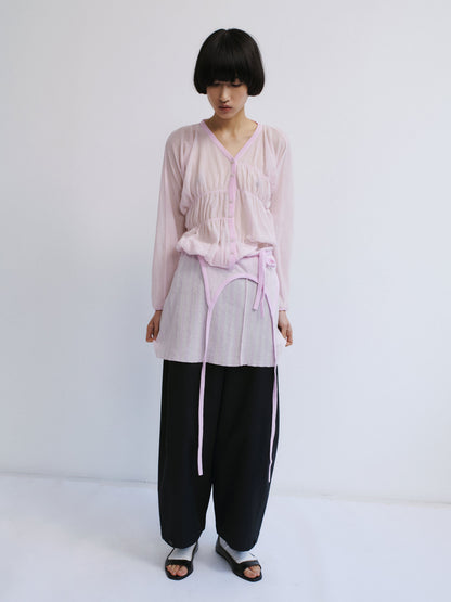 Oboro Cardigan - pale pink