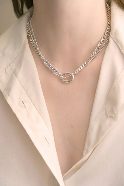 IRMA NECKLACE (sliver)