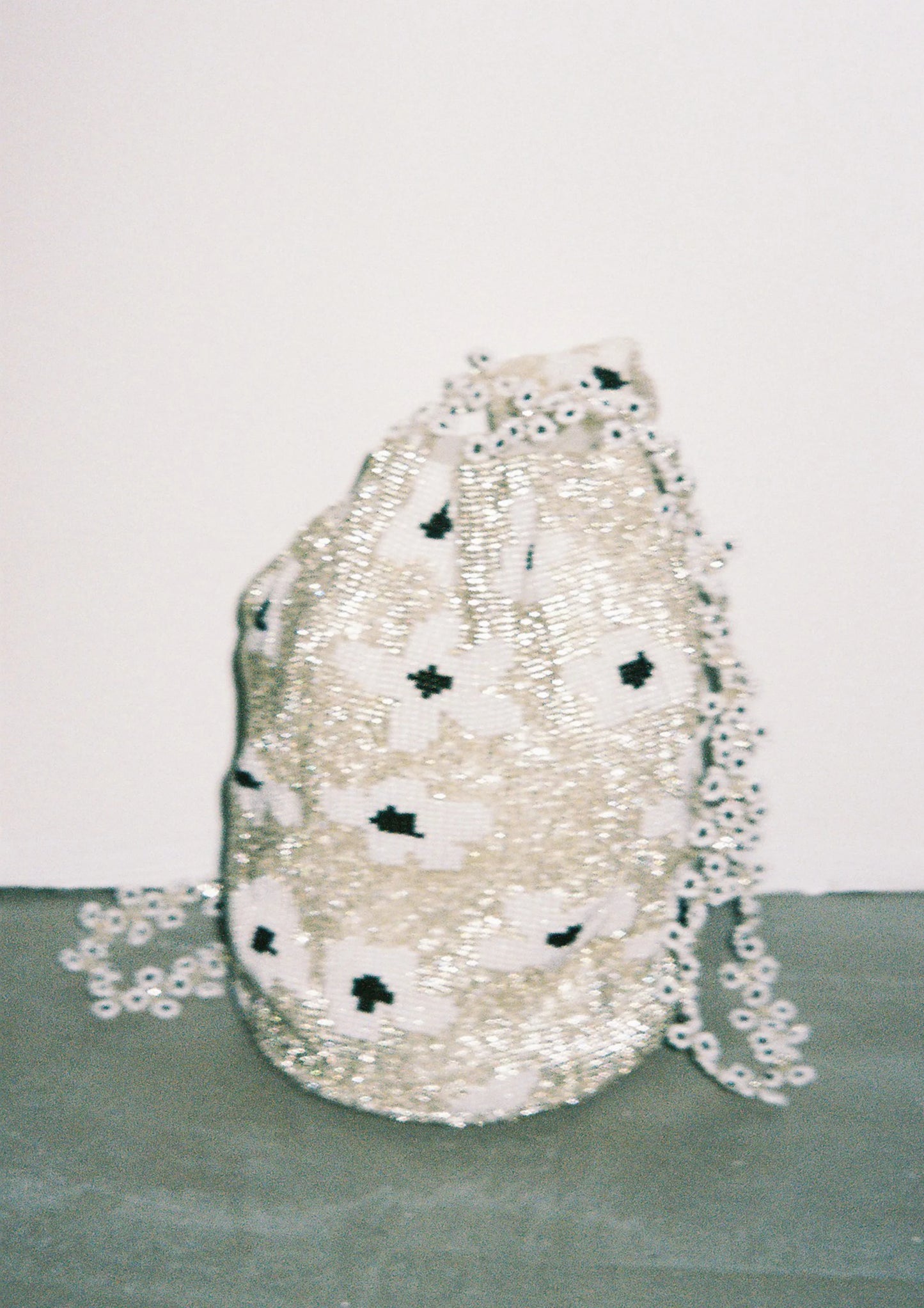 Silver Flower Dream Bag