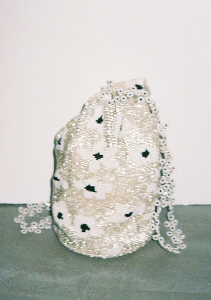 Silver Flower Dream Bag