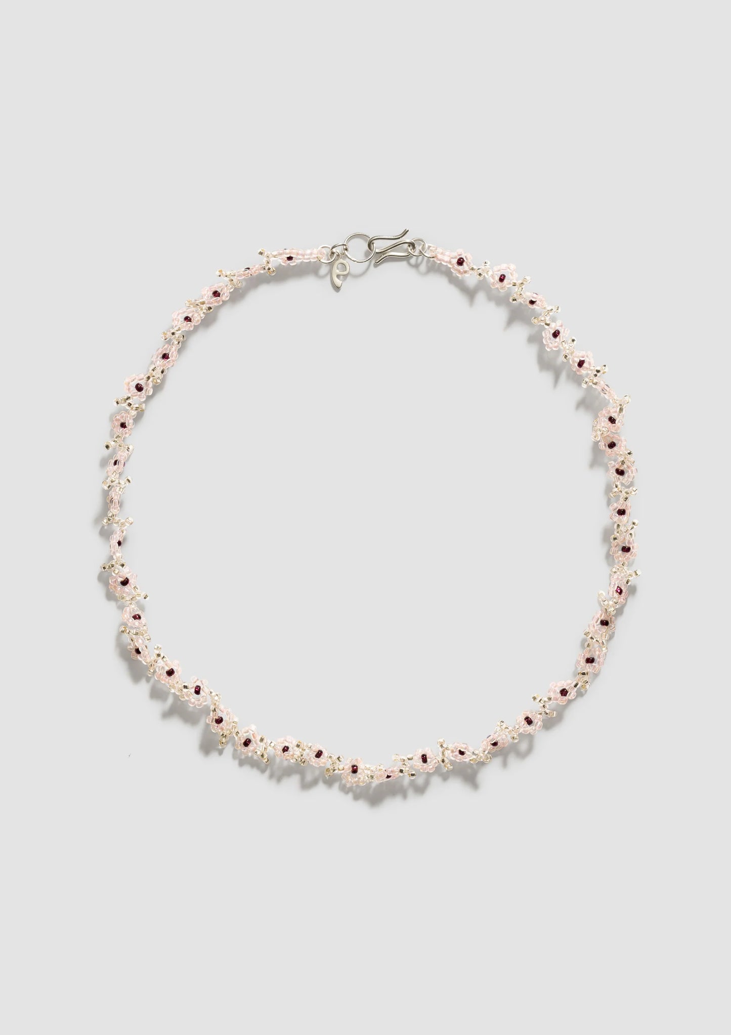 Pink Flower Necklace