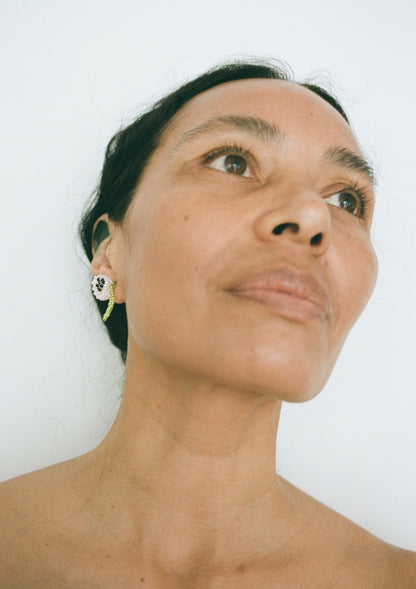 Pink Poppy Ear Stick