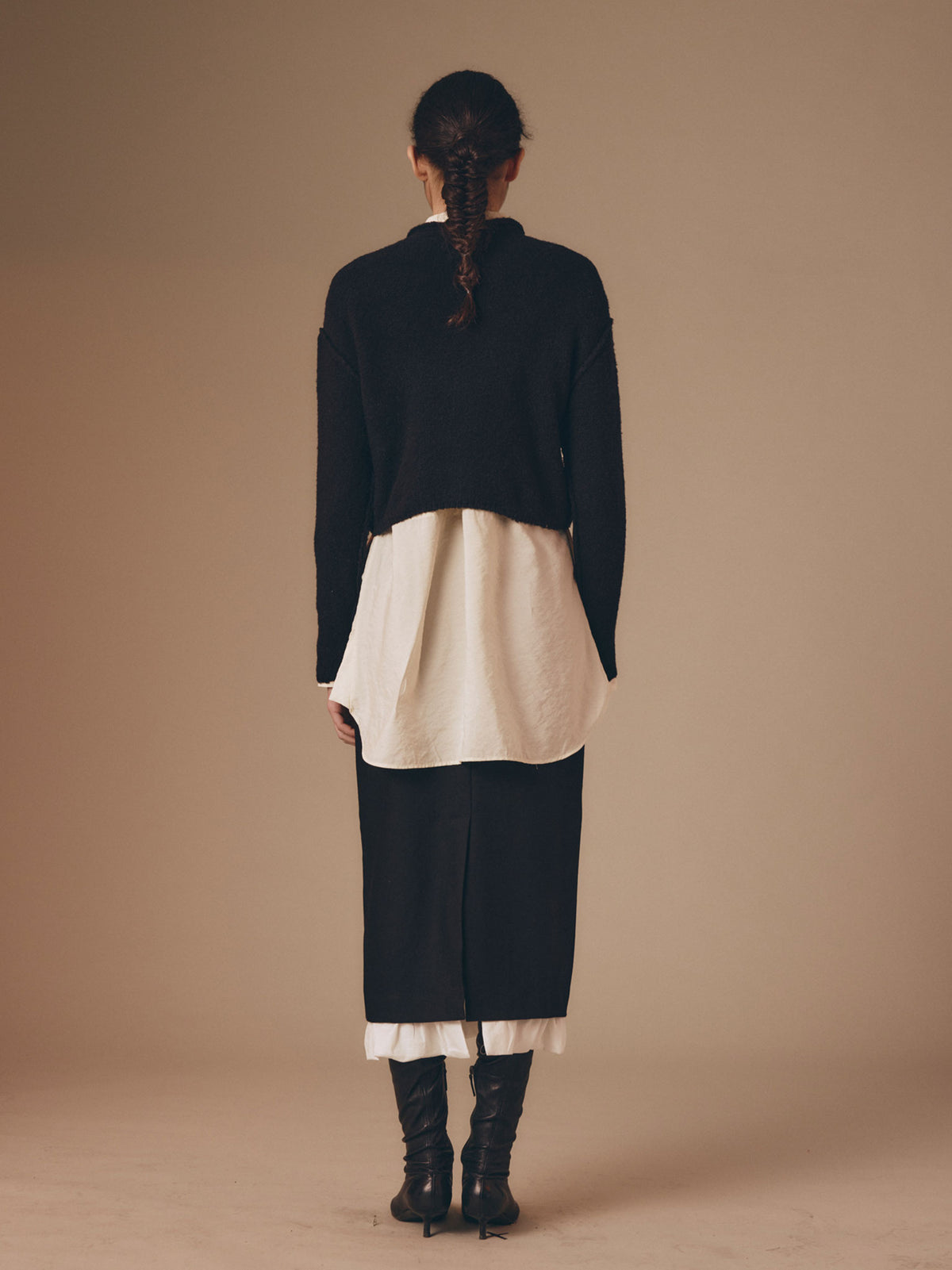 Fureru sweater - Black