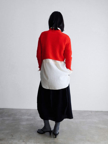 Fureru sweater - Tomato
