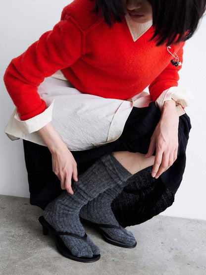 Fureru sweater - Tomato