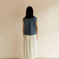 Arya polka dot vest
