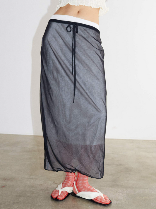 Hankachi black skirt