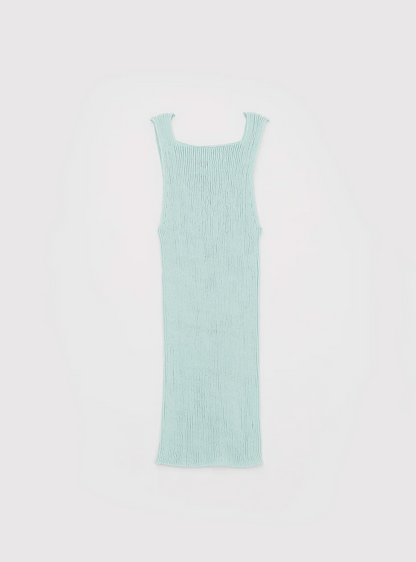Junko baby blue top