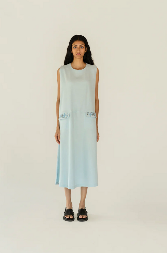 Juno sky blue dress
